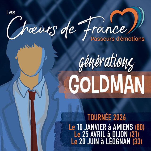 affiche tournéee goldman 2026
